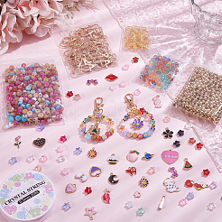 Kits de accesorios para hacer llaveros de diy&nbsp;DIY-BM0002-86