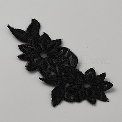Bordado de organza coser en apliques&nbsp;PATC-WH0008-61H