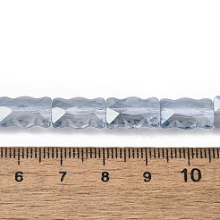 Galvanisieren Glasperlen&nbsp;EGLA-L045-F-PL02