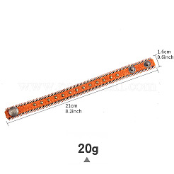 Bracelets cloutés en cordon de cuir PU et alliage&nbsp;FS-WG408C4-06