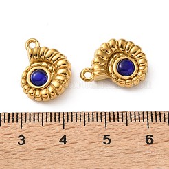 Ciondoli a forma di occhio di gatto in acciaio inossidabile 304&nbsp;GL-L002-08G-02