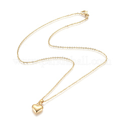Colliers pendentifs en acier inoxydable 304&nbsp;NJEW-F275-09G