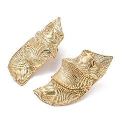 Pendientes de hoja de acero inoxidable 304&nbsp;EJEW-K268-54G