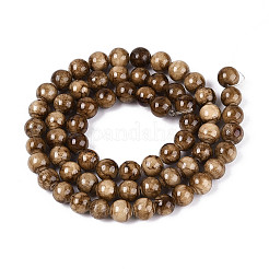 Natur persische Jade Perlen Stränge&nbsp;X-G-A255-A02-04E