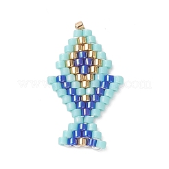 3 pz 3 perline di semi giapponesi miyuki fatti a mano a colori&nbsp;PALLOY-MZ00024