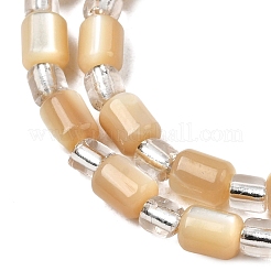 Natürliche Trochidschale / Trochusschalenperlenstränge&nbsp;BSHE-A002-02B