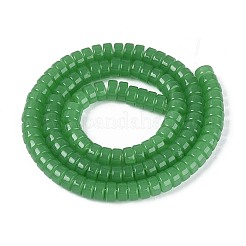 Nachahmung Jade Glasperlen &nbsp;GLAA-N026-3x6mm-J04