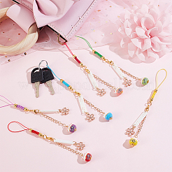 6 correa para teléfono inteligente maneki neko.&nbsp;HJEW-PH01586