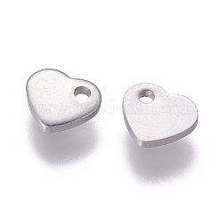 Breloques en acier inoxydable 201 résistantes au ternissement&nbsp;STAS-L234-045A