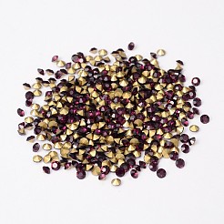Strass de grade A de dos en plaqué de diamand en verre&nbsp;RGLA-SS18-016