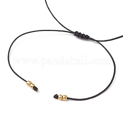 Pulseras de hilo de nailon trenzado ajustables con chakras para hombres y mujeres&nbsp;BJEW-JB11652-02