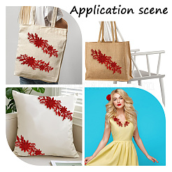 Accessori per costumi con paillettes ricamati in poliestere&nbsp;FIND-WH20020-238D