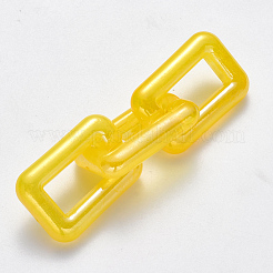 Transparentem Acryl Verknüpfung Ringe&nbsp;LS-TACR-T016-01B