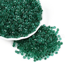 Interno trasparente colora perline di vetro&nbsp;SEED-T007-20A-04