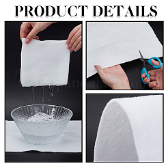 Coton absorbant à fleurs carrées&nbsp;DIY-WH0308-821C