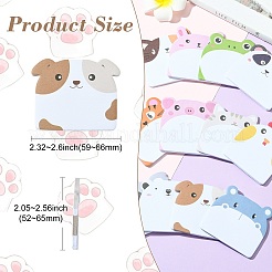 12 pz. 12 stili di post-it a tema animale&nbsp;ST-CJ0044-002