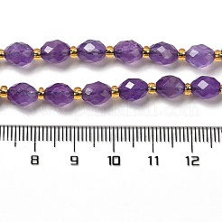 Natürlichen Amethyst Perlen Stränge&nbsp;G-H297-C09-01
