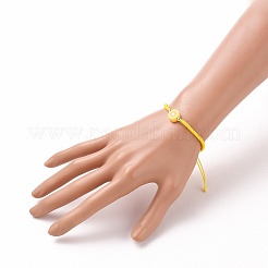 Geflochtene Perlenarmbänder aus Nylonfaden&nbsp;BJEW-JB05666