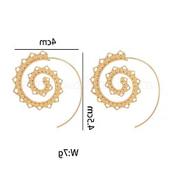 Orecchini a perno in lega a spirale&nbsp;FS-WG5570C-01