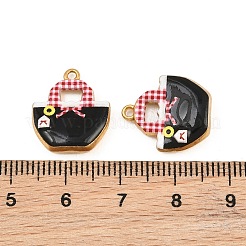 Anhänger aus bedrucktem Edelstahl 304 mit Emaille&nbsp;SA-CBADC81-18G-04