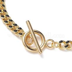 Bracciali a catena cordolo in ottone&nbsp;BJEW-JB05507-03