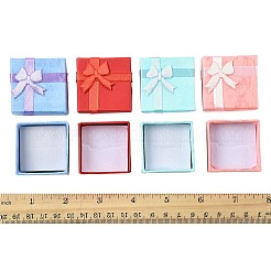 8 Stück 4 Farben Valentinstagsgeschenke Pakete Ringboxen aus Karton&nbsp;CBOX-FS0001-07
