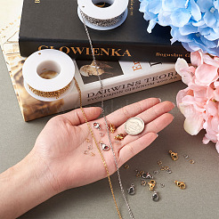 DIY-Sets zur Herstellung von Halsketten und Armbändern aus Edelstahl&nbsp;DIY-YS0001-24