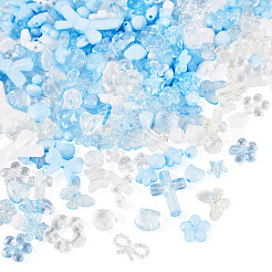 100 g transparente und undurchsichtige Acrylperlen&nbsp;TACR-TA0001-57D