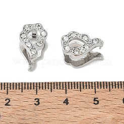 Messing Strass Eispickel Prise bails&nbsp;KK-CBA6305-14P-A