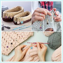 Kit de dijes de esmalte para hacer joyas de diy.&nbsp;DIY-NB0006-21