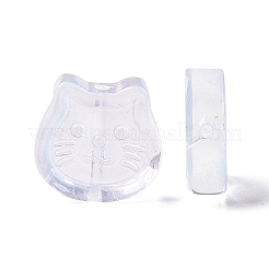Transparente sprühlackierte Glasperlen&nbsp;GLAA-I050-13J