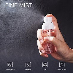 60ml transparente Petg Plastik Sprühflaschensets&nbsp;MRMJ-BC0001-76