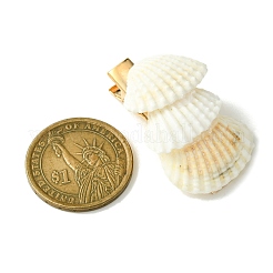 Muschel mit Haarspangen aus Eisen&nbsp;PHAR-JH00104-02