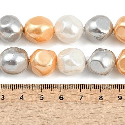 Perles de perles de coquille galvanoplastie&nbsp;BSHE-H113-03A