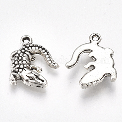 Tibetischer stil Aluminium Anhänger & Charms&nbsp;LS-X-TIBE-Q094-02AS-RS