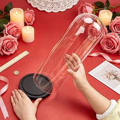 Couvercle de dôme en verre transparent&nbsp;ODIS-WH0177-017B-02