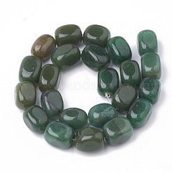 Verde naturale perline avventurina fili&nbsp;G-S299-77
