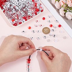 DIY-Perlen-Sets zum Thema Valentinstag&nbsp;DIY-SP0002-04