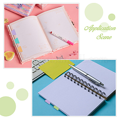 25 hoja de papel de 5 colores con pestañas de índice&nbsp;DIY-FH0009-05