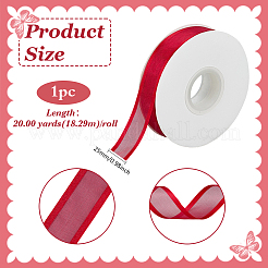 Chiffon-Spitzenbesatz zum Nähen von Dekorationen&nbsp;OCOR-WH0112-015A