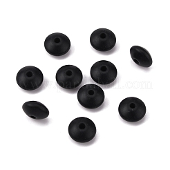 Perles de boulier en silicone écologiques de qualité alimentaire&nbsp;SIL-WH0008-14H