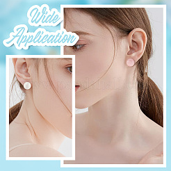 200 pieza de configuración de aretes de acero inoxidable 304&nbsp;DIY-BBC0001-27