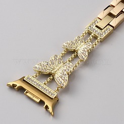 Cinturino per orologio in lega con farfalla e strass&nbsp;FIND-SZC0022-016C