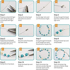 DIY Sommer Strand Fußkettchen machen&nbsp;DIY-SC0002-66