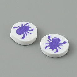Cabochon in argilla polimerica fatti a mano di halloween&nbsp;CLAY-CJC0014-08G