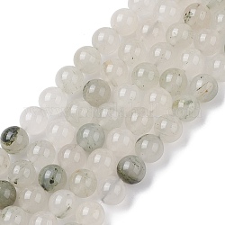 Chapelets de perles de quartz naturel, ronde, 10.5mm, Trou: 1mm, Environ 38 pcs/chapelet, 15.24 pouce (38.7 cm)