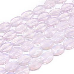 Opalite Perlen Stränge, Oval, 15.5x11.5x4.5 mm, Bohrung: 1 mm, ca. 25 Stk. / Strang, 15.16 Zoll (38.5 cm)