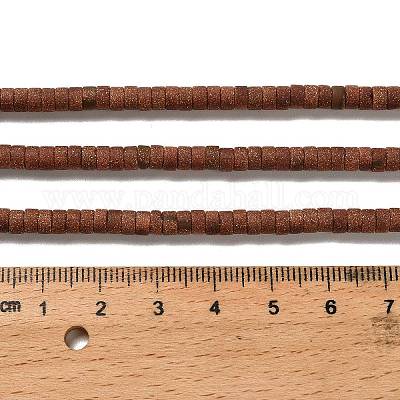 Synthetischen Aventurin Perlen Stränge&nbsp;G-P575-B42-4x2mm-1