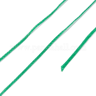 Ficelle de fil de polyester ciré plat&nbsp;X-YC-D004-01-035-1