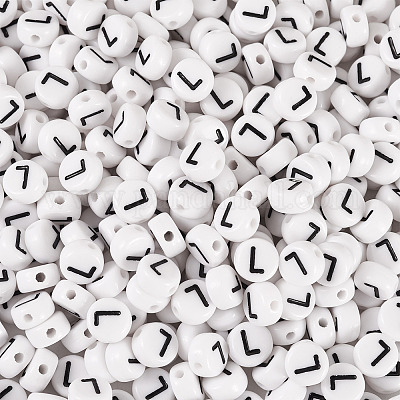 500pcs Acrylperlen&nbsp;SACR-TA0001-55L-1